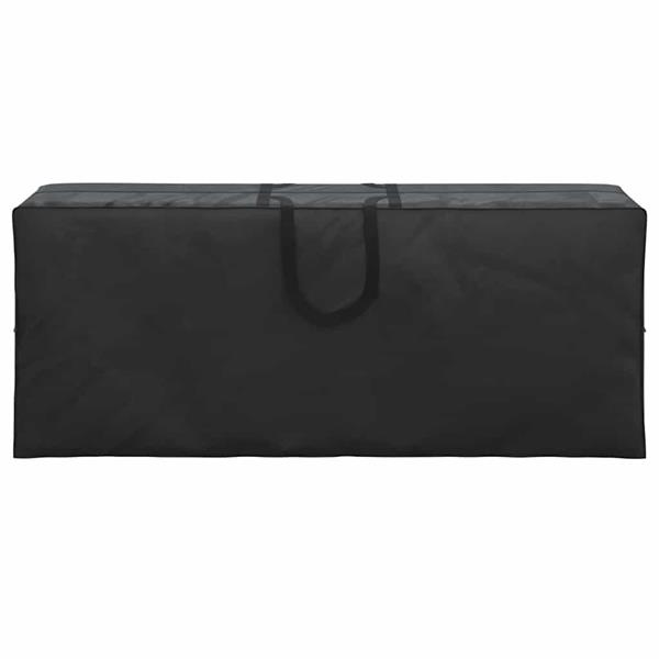 Grote foto vidaxl buitenmeubelhoes zwart 125 x 32 x 50 cm 420d oxford stof tuin en terras tuinmeubelen