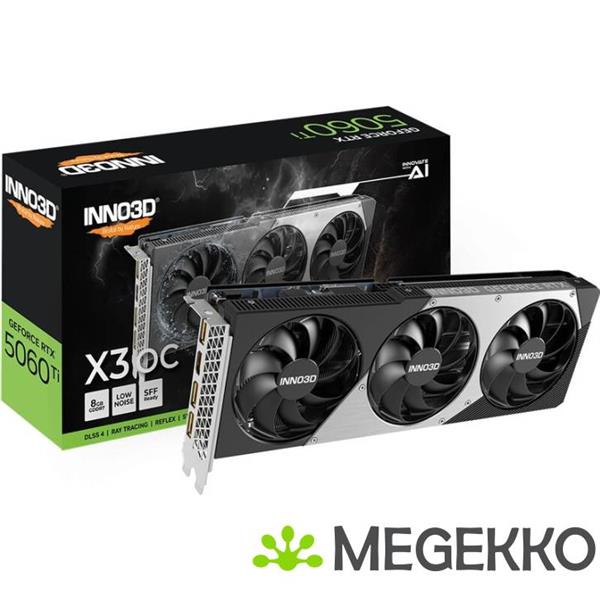 Grote foto inno3d geforce rtx 5060 ti twin x3 oc 8gb computers en software videokaarten
