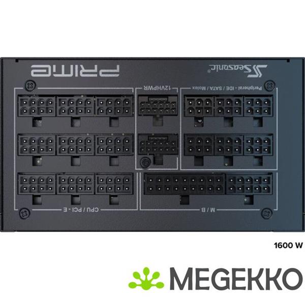 Grote foto seasonic prime px 1600 atx 3.0 computers en software overige