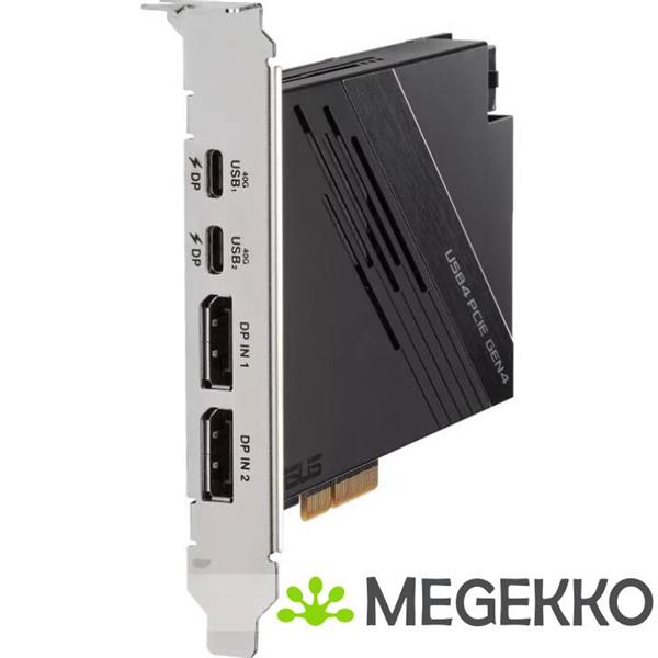 Grote foto asus usb4 pcie gen4 card interfacekaart adapter intern displayport usb type c computers en software overige computers en software