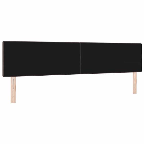 Grote foto vidaxl hoofdbord met hoofdeinde donkerbruin 200 cm stof antiek en kunst stoelen en banken
