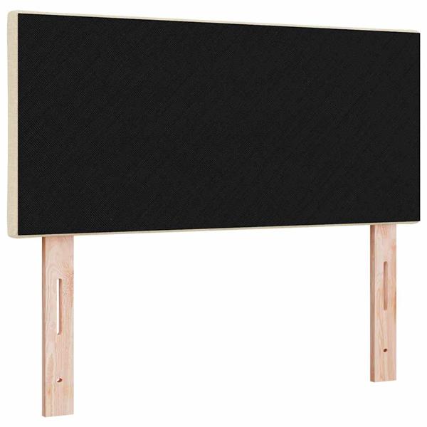 Grote foto vidaxl stoffen hoofdbord geometric met hoofdeinde cr me 100 cm stof antiek en kunst stoelen en banken