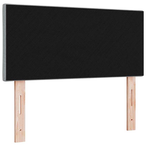 Grote foto vidaxl stoffen hoofdbord geometric handmatig lichtgrijs 100 cm stof antiek en kunst stoelen en banken