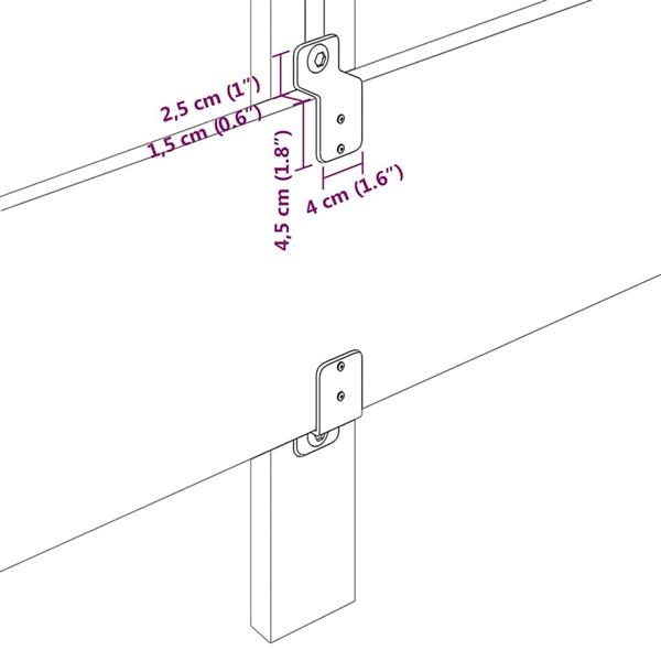Grote foto vidaxl stoffen hoofdbord geometric handmatig lichtgrijs 100 cm stof antiek en kunst stoelen en banken