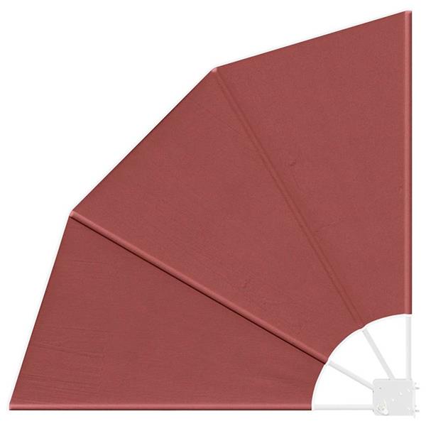 Grote foto vidaxl balkon privacy scherm terracotta 115 x 115 cm stof tuin en terras overige tuin en terras