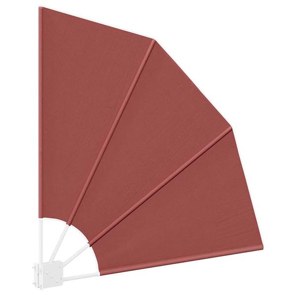 Grote foto vidaxl balkon privacy scherm terracotta 115 x 115 cm stof tuin en terras overige tuin en terras