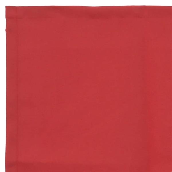 Grote foto vidaxl vervangingsdoek voor zonnescherm rood 10 x 1.6 m tuin en terras overige tuin en terras