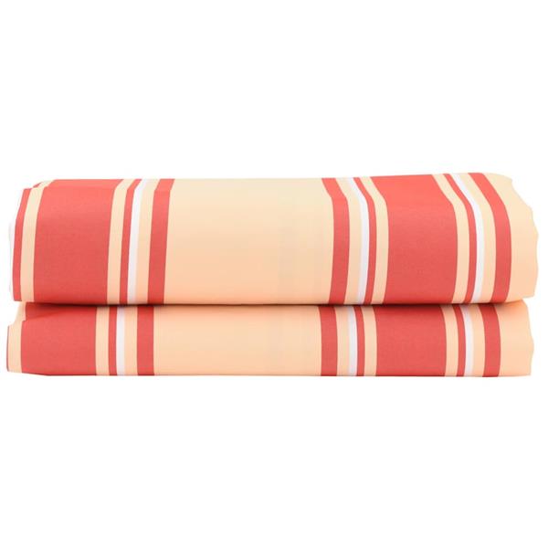 Grote foto vidaxl vervangingsdoek voor zonnescherm geel oranje 10 x 1.6 m tuin en terras overige tuin en terras