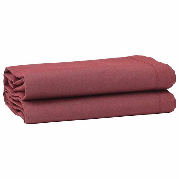 Grote foto vidaxl vervangingsdoek voor zonnescherm bordeauxrood 10 x 1.6 m tuin en terras overige tuin en terras