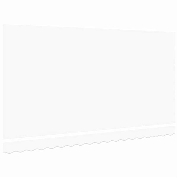 Grote foto vidaxl vervangingsdoek voor zonnescherm wit 400 x 200 cm canvas tuin en terras overige tuin en terras