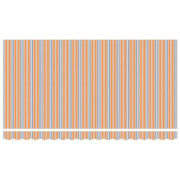 Grote foto vidaxl vervangingsdoek voor zonnescherm multikleur 400 x 200 cm canvas tuin en terras overige tuin en terras