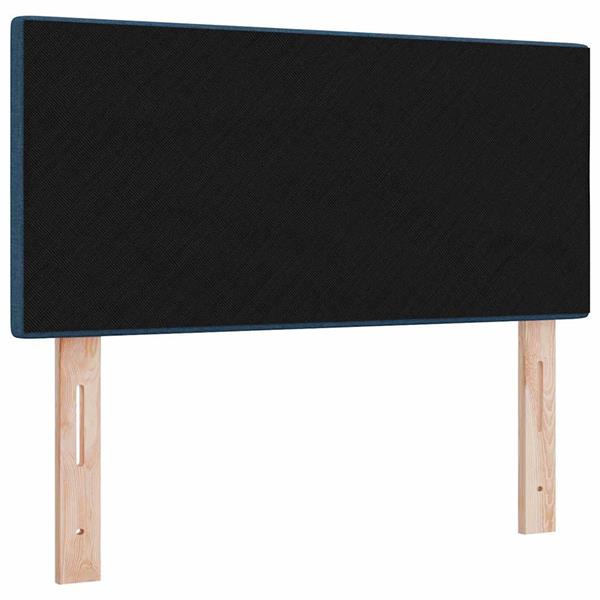 Grote foto vidaxl hoofdbord met hoofdeinde blauw 90 cm stof antiek en kunst stoelen en banken