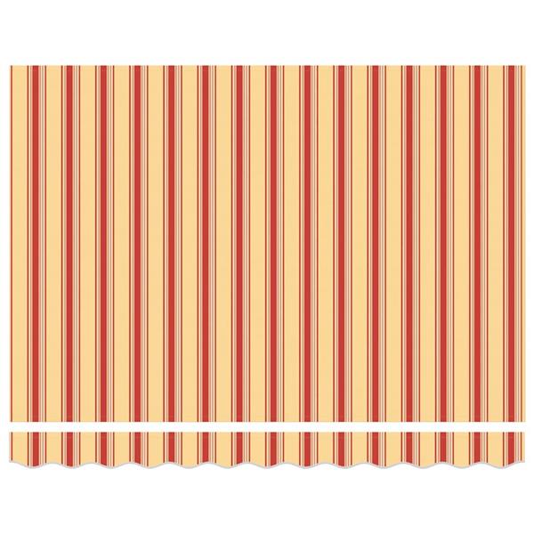 Grote foto vidaxl vervangingsdoek voor zonnescherm multikleur 350 x 200 cm canvas tuin en terras overige tuin en terras