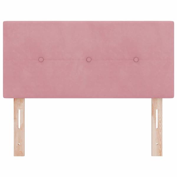 Grote foto vidaxl hoofdbord wandgemonteerd met hoofdeinde roze 80 cm fluweel antiek en kunst stoelen en banken