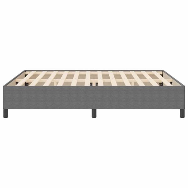 Grote foto vidaxl bedframe lichtgrijs 180 x 200 cm katoenen stof antiek en kunst stoelen en banken