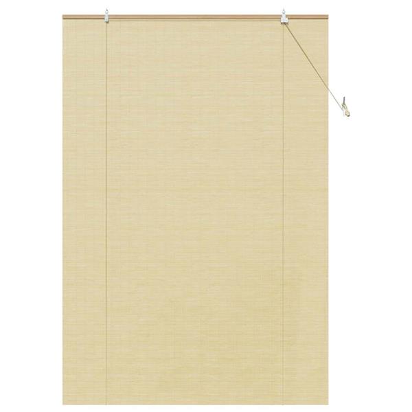 Grote foto vidaxl raamrolgordijnen shutters anders naturel bamboe huis en inrichting gordijnen en lamellen