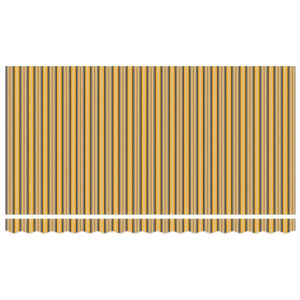 Grote foto vidaxl vervangingsdoek voor zonnescherm multikleur 400 x 200 cm canvas tuin en terras overige tuin en terras