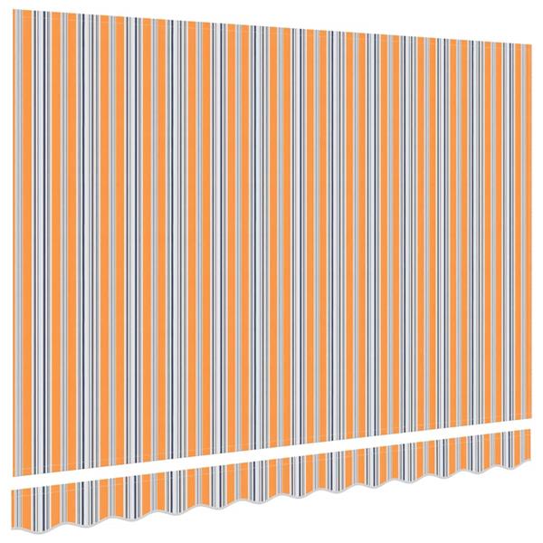 Grote foto vidaxl vervangingsdoek voor zonnescherm multikleur 250 x 200 cm canvas tuin en terras overige tuin en terras