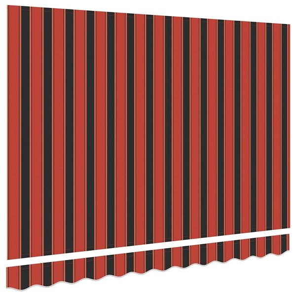 Grote foto vidaxl vervangingsdoek voor zonnescherm multikleur 350 x 200 cm canvas tuin en terras overige tuin en terras