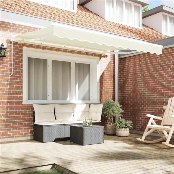 Grote foto vidaxl vervangingsdoek voor zonnescherm cr me 350 x 200 cm canvas tuin en terras overige tuin en terras