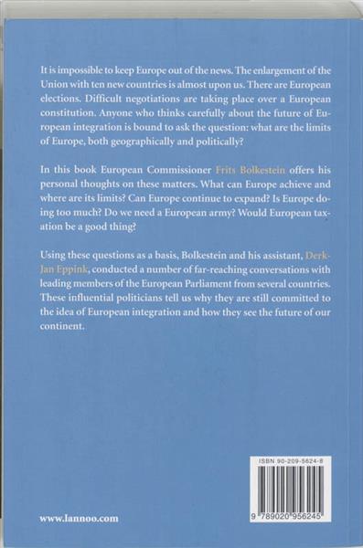 Grote foto the limits of europe boeken politiek en maatschappij