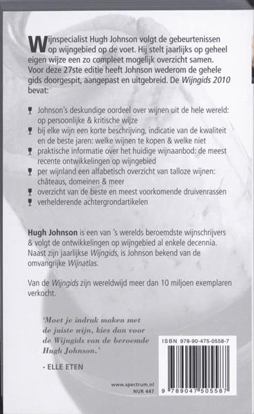Grote foto wijngids 2010 boeken kookboeken