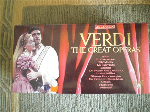 Grote foto 2 opera boxen verdi en puccini cd en dvd klassiek