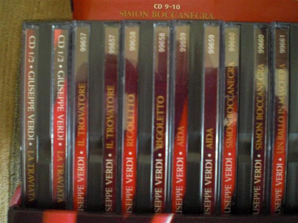 Grote foto 2 opera boxen verdi en puccini cd en dvd klassiek