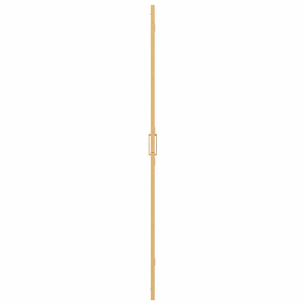Grote foto vidaxl inloop douche wand goud en transparant 70 x 190 cm gehard glas huis en inrichting complete badkamers
