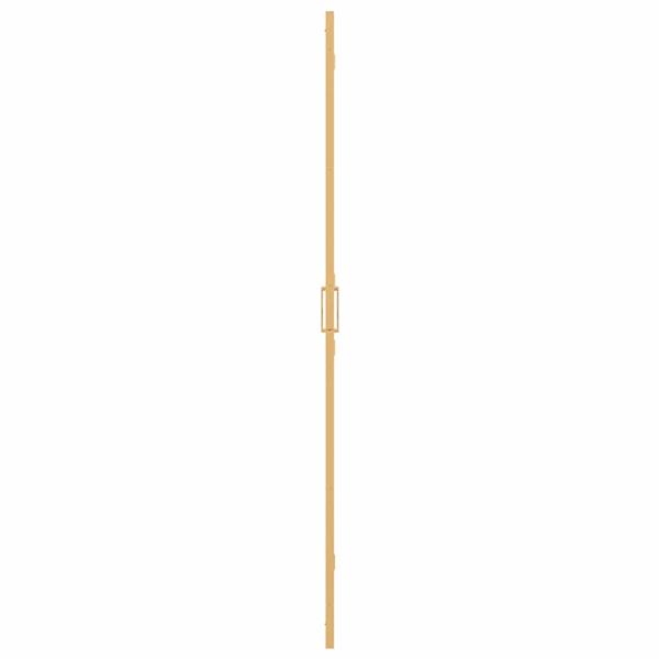Grote foto vidaxl inloop douche wand goud en transparant 80 x 190 cm gehard glas huis en inrichting complete badkamers