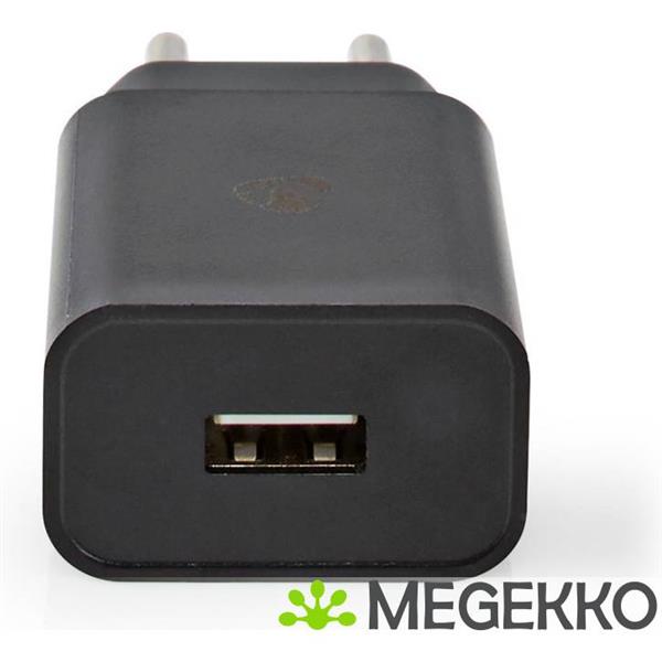 Grote foto nedis wandlader 2 4 a 1 uitgang usb a zwart computers en software overige computers en software