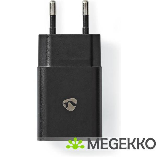 Grote foto nedis wandlader 2 4 a 1 uitgang usb a zwart computers en software overige computers en software