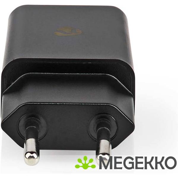 Grote foto nedis wandlader 2 4 a 1 uitgang usb a zwart computers en software overige computers en software