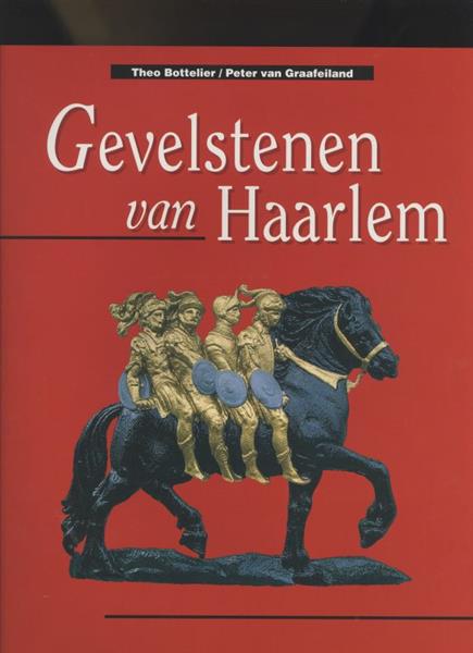 Grote foto gevelstenen van haarlem boeken geschiedenis wereld