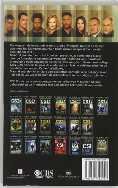 Grote foto csi boeken thrillers