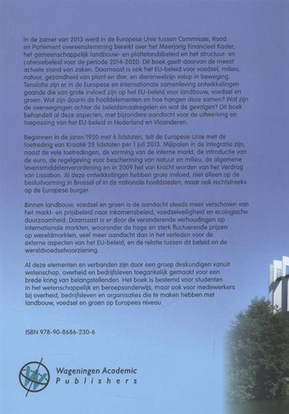 Grote foto eu beleid voor landbouw voedsel en groen boeken wetenschap