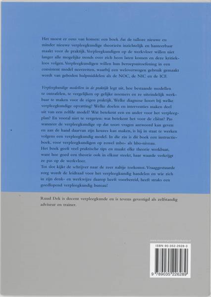 Grote foto verpleegkundige modellen in de praktijk boeken wetenschap
