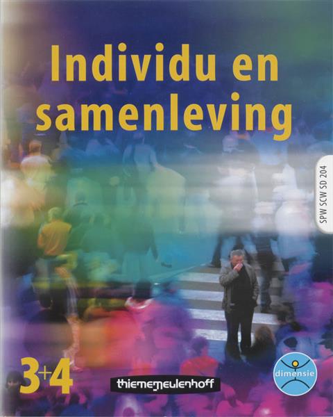 Grote foto dimensie 204 individu en samenleving voor niveau 3 4 boeken overige boeken
