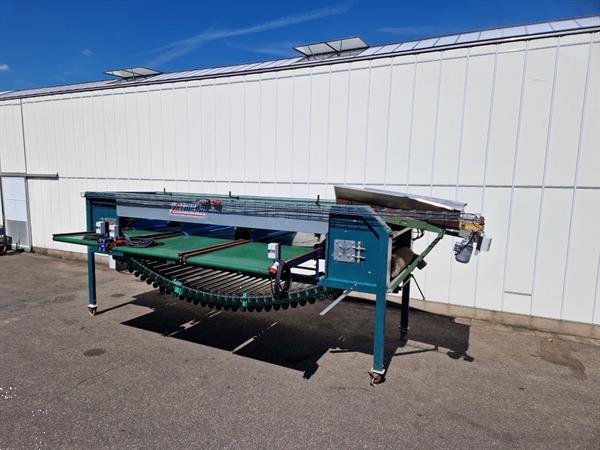 Grote foto allround rollensorteermachine met borstel en toevoerband agrarisch tuinbouw