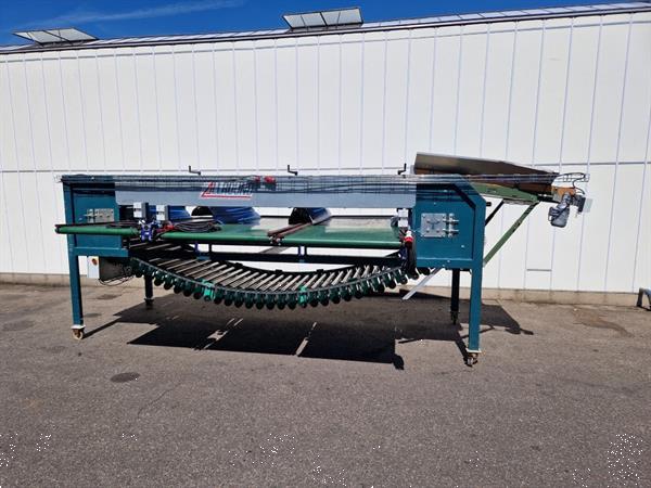 Grote foto allround rollensorteermachine met borstel en toevoerband agrarisch tuinbouw