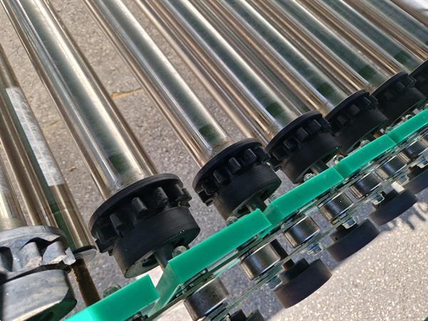 Grote foto allround rollensorteermachine met borstel en toevoerband agrarisch tuinbouw