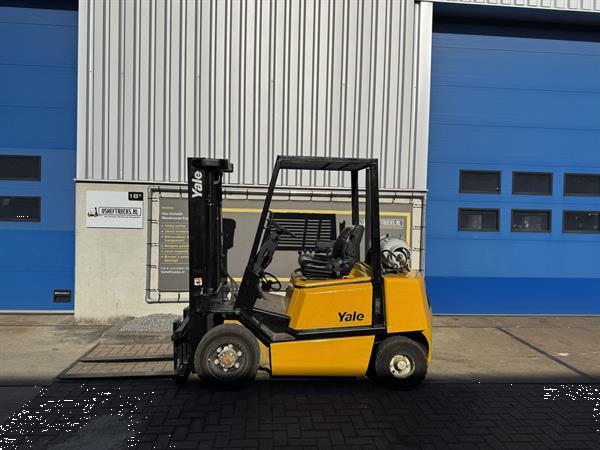 Grote foto vs 22366 lpg duplex heftruck yale glp25 freelift sideshift agrarisch heftrucks