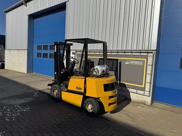 Grote foto vs 22366 lpg duplex heftruck yale glp25 freelift sideshift agrarisch heftrucks
