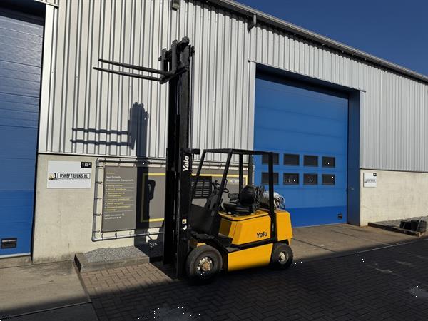 Grote foto vs 22366 lpg duplex heftruck yale glp25 freelift sideshift agrarisch heftrucks