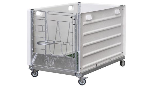 Grote foto calfotel kalverbox open top premium single dieren en toebehoren runderen