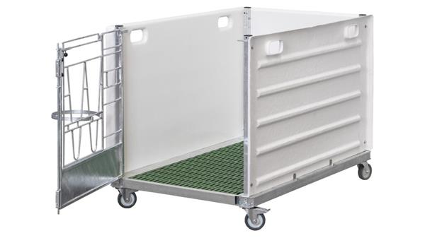 Grote foto calfotel kalverbox open top premium single dieren en toebehoren runderen