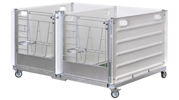 Grote foto calfotel kalverbox open top premium duo dieren en toebehoren runderen