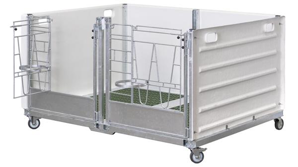 Grote foto calfotel kalverbox open top premium duo dieren en toebehoren runderen