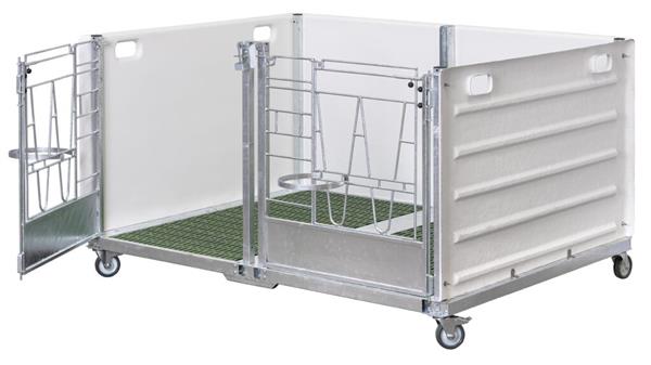 Grote foto calfotel kalverbox open top premium duo dieren en toebehoren runderen