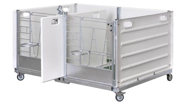 Grote foto calfotel kalverbox open top premium duo dieren en toebehoren runderen